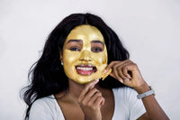 24K Gold Peel Off Face Mask - Anti-Aging, Brightening & Deep Cleansing Facial Mask