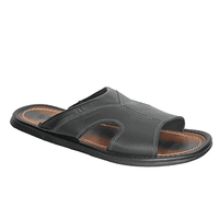 Prostrs Leather Slippers - Black