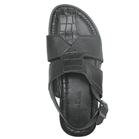 Black Leather Sandals -Calvin Klein