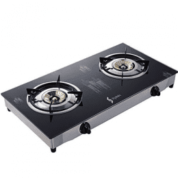 SYINIX GCT2G-02 Table Top 2 Burner Gas Cooker