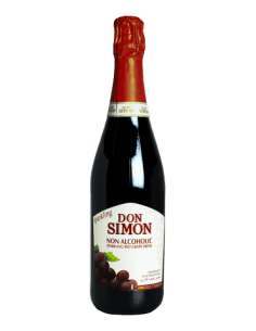 Don Simon Non Alcoholic Sparkling Red Grape Drink 750ml