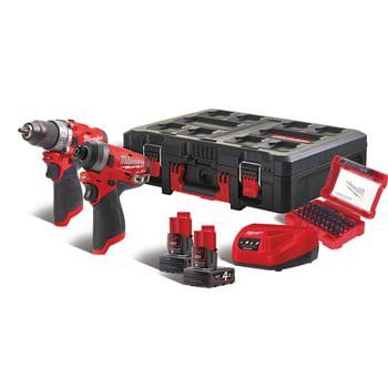 Milwaukee Impact Drill &amp; Driver ComboKit – M12 FPP2A-402P