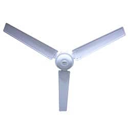 Delron 56 Inch Plain Ceiling Fan (DS56-10B) – White