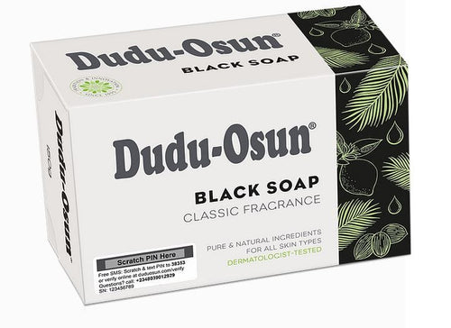 Dudu-Osun Black Soap-Classic Fragrance (150gx6)