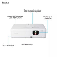 Epson EpiqVision Flex CO-W01 Portable Projector