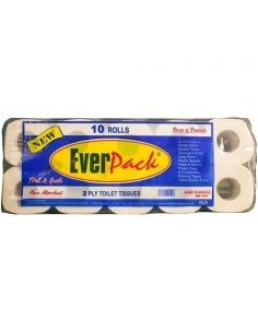 Everpack Toilet Roll White (10 rolls)