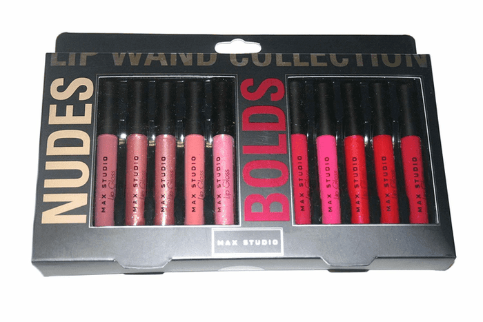 MAX STUDIO 10-Piece Lip Wand Set