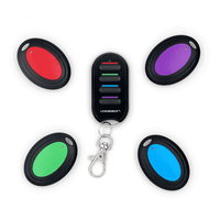 Vodeson Wireless RF Wallet Locator Key Finder, Remote, Wallet, Pet, 1 Portable Transmitter, 4 Receivers.