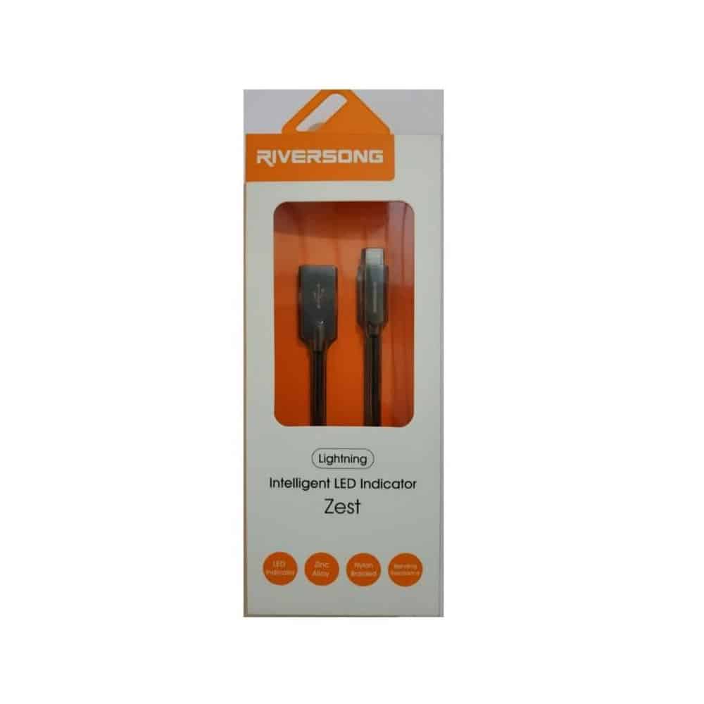 QUALITY RIVERSONG IPHONE DATE CABLE ZEST LIGHTNING