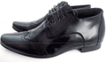 Black Mirror polished leather Italiano style