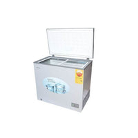 Innova Single Door Chest Freezer - 200 Litre Silver