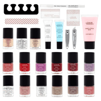 The Color Workshop Home Salon Nail Case, 26 pc