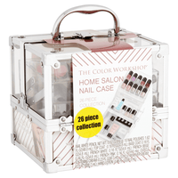 The Color Workshop Home Salon Nail Case, 26 pc