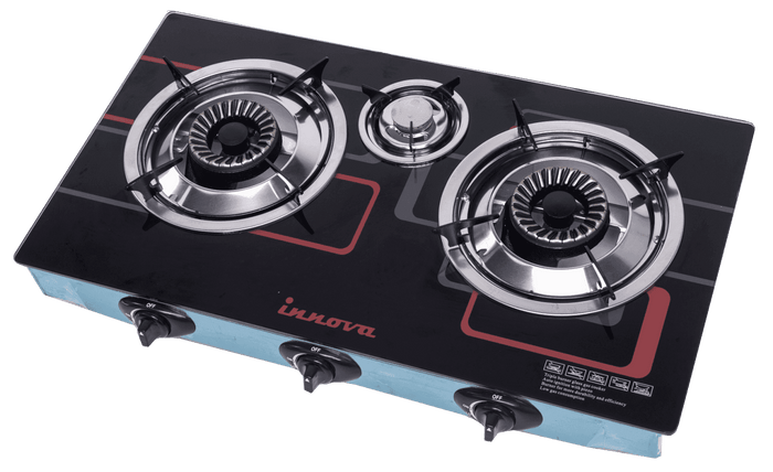 Innova Table Top Gas Stove (I-3GS-G)