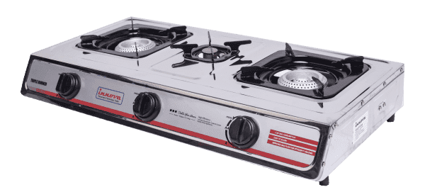 Innova 3 Burner Stove Stainless Steel