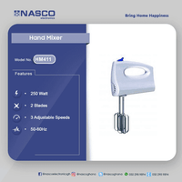 NASCO 250 WATT HAND MIXER WHITE