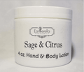 SAGE &amp; CITRUS Hand &amp; Body Lotion Jar, 4 oz.
