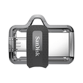 Sandisk Ultra Dual m3.0 USB 3.0 / micro-USB Flash Drive - 64GB Silver