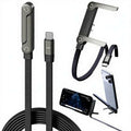 2‑in‑1 Invisible Holder Charger Cable – 240W Fast Charging Cord