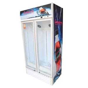 INNOVA DOUBLE DOOR DISPLAY FRIDGE 1-90SF 900L