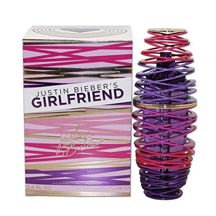 Justin Bieber Girlfriend Eau De Parfum Spray for Women, 100ml