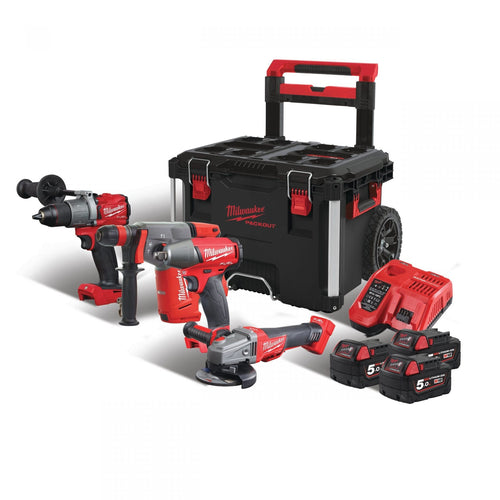 Milwaukee Combo Kit Fuel Powerpack – M18 FPP4A-503P
