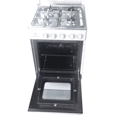 NASCO 4 Burner Gas Cooker Sniper Model (SNIPER-S GC) - Silver