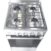 NASCO 4 Burner Gas Cooker Sniper Model (SNIPER-S GC) - Silver