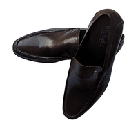 High Quality Executive Dark Brown Shoe -Blusaki