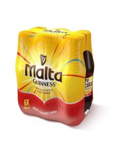 Malta Guinness 330ml plastic bottle (Pack of 12)