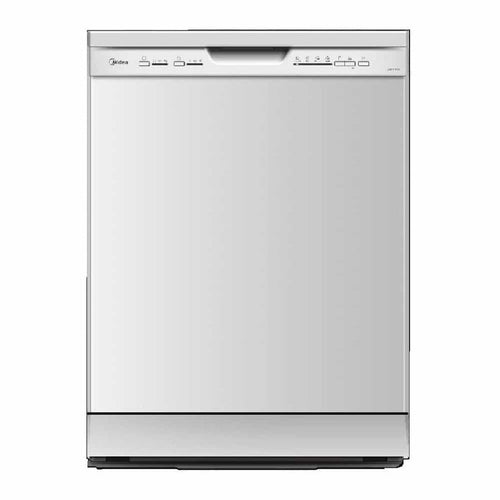 Midea Dishwasher, , 12 Place Setting , Silver Color (WQP12-5203-S)