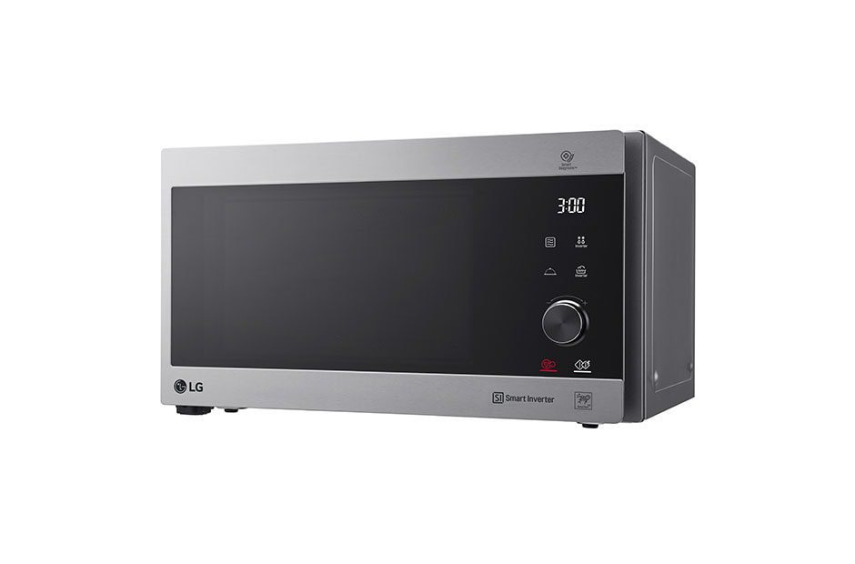 Microwave oven 42L, Smart Inverter, Even Heating and Easy Clean, Stainless color