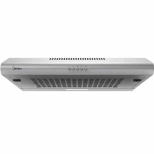 Midea 60 cm Conventional Re-Circulating Hood, Silver