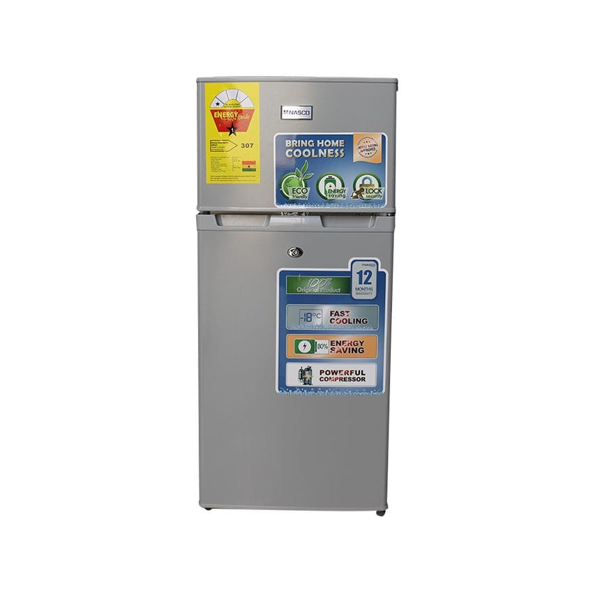 NASCO 80LTR DOUBLE DOOR TOP MOUNT REFRIGERATOR(NASF2-10S)