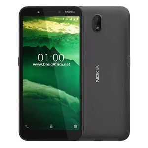 Nokia C1 Dual Sim Smart Phone - 16GB HDD - 1GB RAM - Black