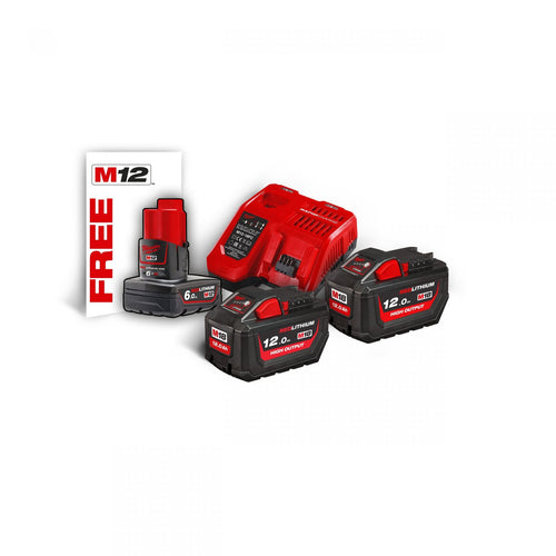 Milwaukee NRG Kit 2Pc M18HB12| 1PC M1218FC – M18HNRG 122