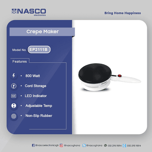 SHOP NASCO 800WATTS CREPE MAKER