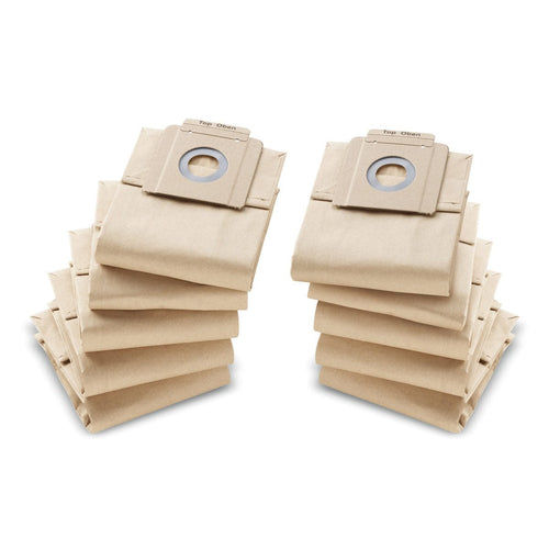 Karcher Paper Filter Bags, 10 X