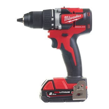 Milwaukee Percussion Drill Compact Brushless 2Battery 2A 18V – M18 CBLPD-202C