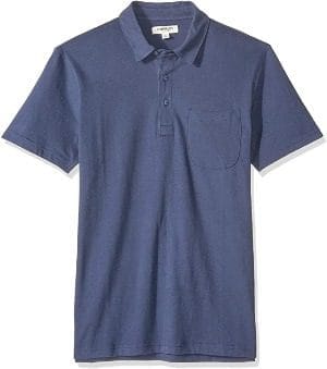 Goodthreads Men's Short-Sleeve Sueded Jersey Polo