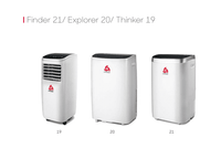 Chigo Portable Air Conditioner - 1.0HP White