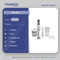 NASCO 300 WATTS PROFESSIONAL BLENDER(BL1030K-GS)