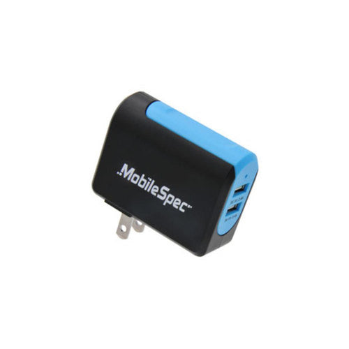 MOBILESPEC AC DUAL 2.4A &amp; 2.4A USB CHARGER