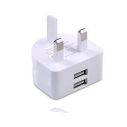 Affordabe Remax Dual USB 2.1A Charger Adapter - RMT7188