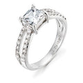 Avon Rene Diamondesque Ring Size 8
