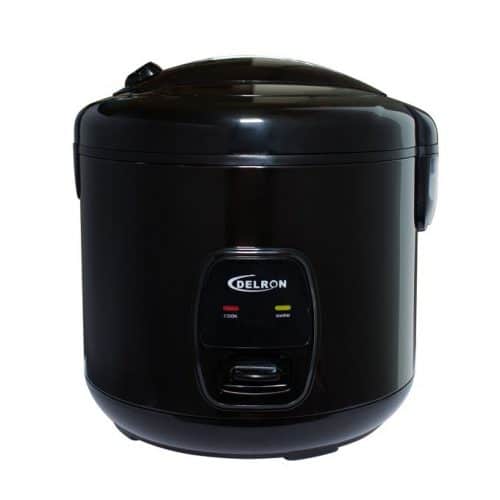 Delron DRC-18 Rice Cooker 1.8L – Black