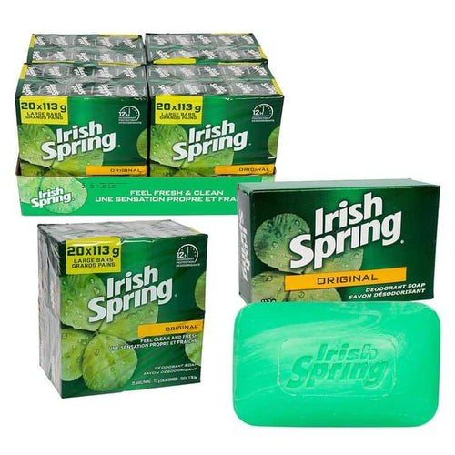 Soap Irish Spring Deodorant Soap - 106g x 20