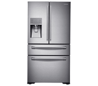 SAMSUNG RF24HSESBSR American-Style Fridge Freezer - Real Stainless