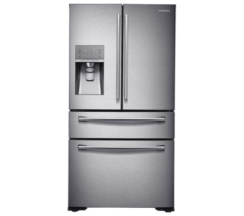 SAMSUNG RF24HSESBSR American-Style Fridge Freezer - Real Stainless