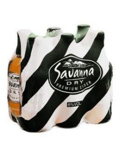 Savanna Dry Premium Cider 330ml (Pack of 6)